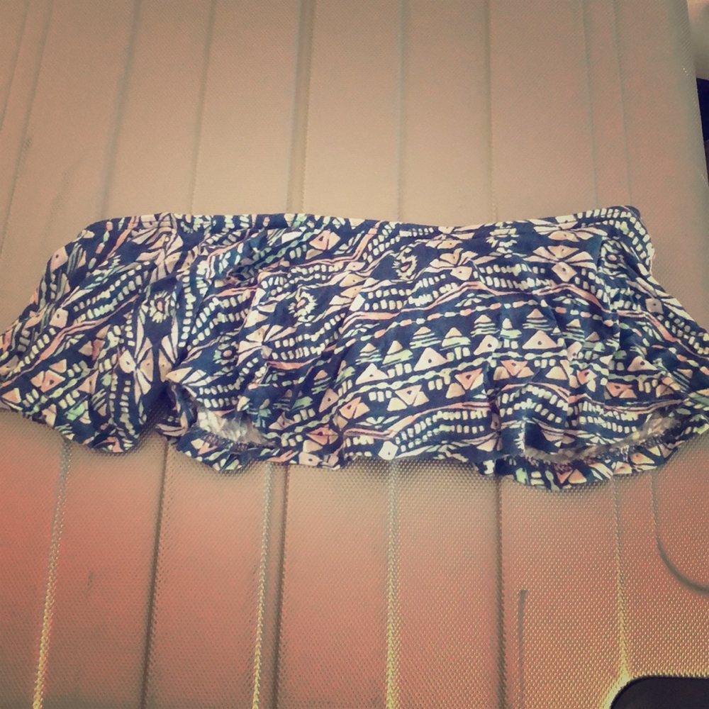 Blue colorful Bandeau